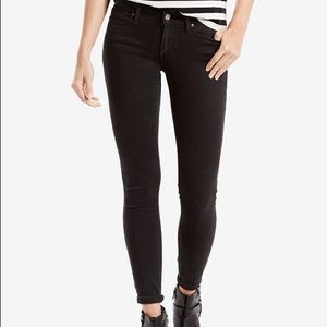 LEVIS 711 BLACK Skinny Jeans - VERY CUTE